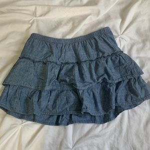 Circo girls mini denim skirt